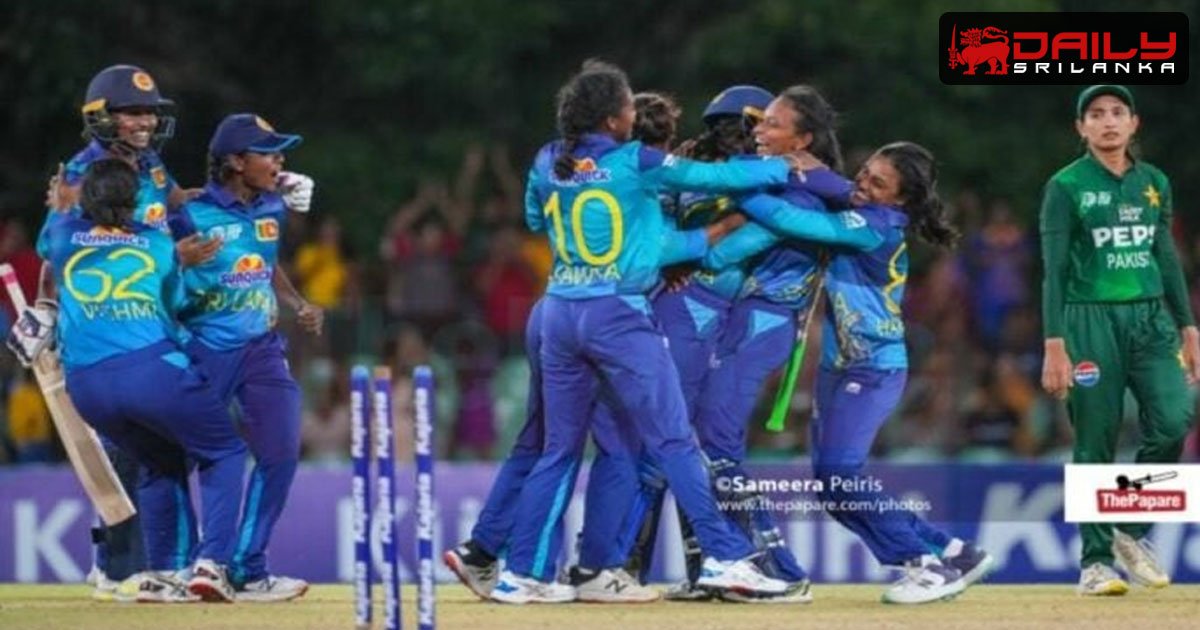 කාන්තා විස්සයි විස්ස තරගාවලියේ අවසන් මහා තරගයට ගිය අපේ කෙල්ලෝ.