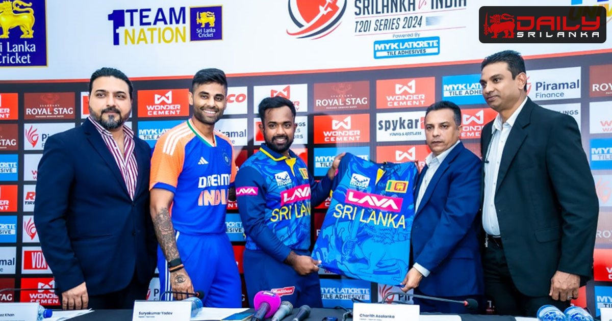 ශ්‍රී ලංකාව සහ ඉන්දියාව අතර T20/ එක්දින තරඟාවලිය සඳහා ශ්‍රී ලංකා ක්‍රිකට් කණ්ඩායමේ නිල අභ්‍යන්තර අනුග්‍රහය Lava International Ltd විසින් ලබා ගනී