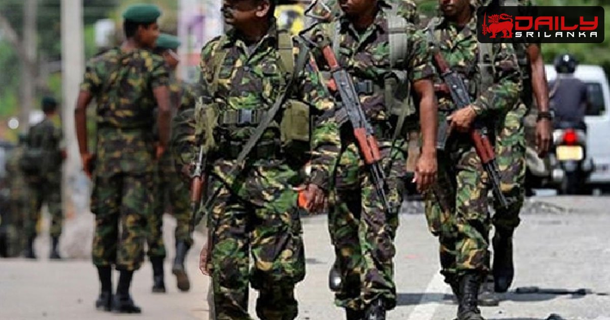 මහජන සාමය පවත්වාගෙන යාම සඳහා සන්නද්ධ හමුදාවල සියලුම සාමාජිකයන් කැඳවන්න නියෝග.