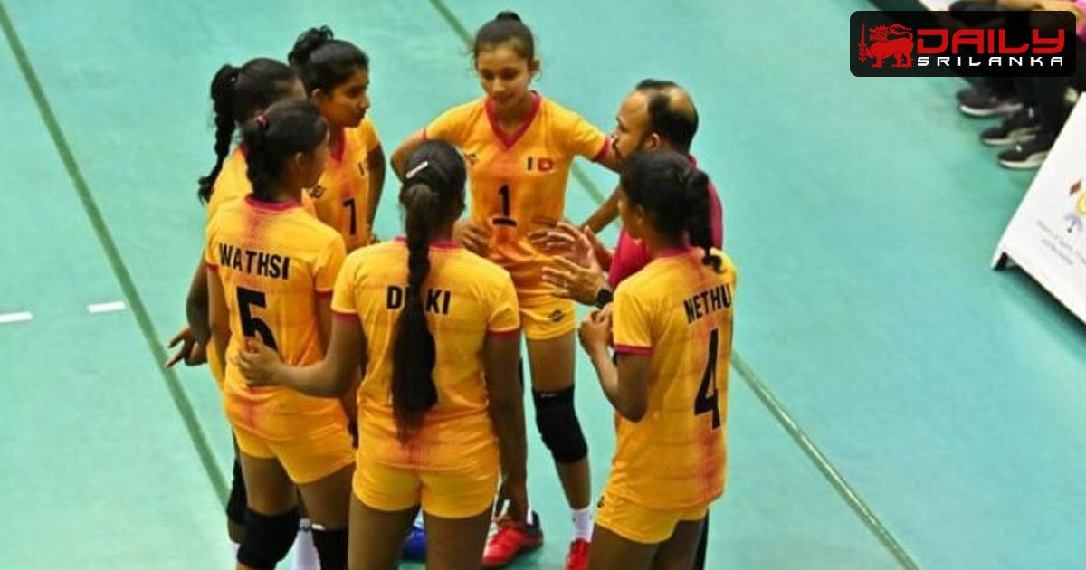 මධ්‍යම ආසියානු කාන්තා වොලිබෝල් ශූරතාවලියේ අනුශූරතාවය ශ්‍රී ලංකාවට.