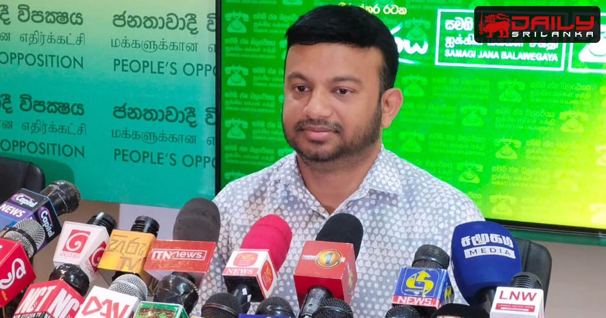 ජනාධිපතිවරණය ඉහළින්ම සජිත් ප්‍රේමදාස දිනන බව කිසිදු සැකයක් නෑ – මන්ත්‍රී,කාවින්ද ජයවර්ධන