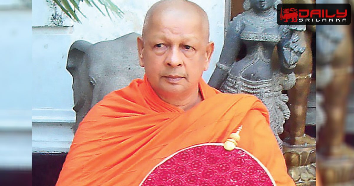 ගංගාරාම විහාරස්ථානයේ විහාරාධිපති හිමි අපවත් වෙයි.