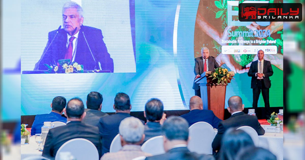 2040 වසර වන විට තිරසර සංවර්ධන ඉලක්ක සපුරා ගැනීමට සහ ශුද්ධ ශුන්‍ය කාබන් විමෝචන තත්ත්වය ළඟා කර ගැනීමට ශ්‍රී ලංකාව කැපවී සිටිනවා