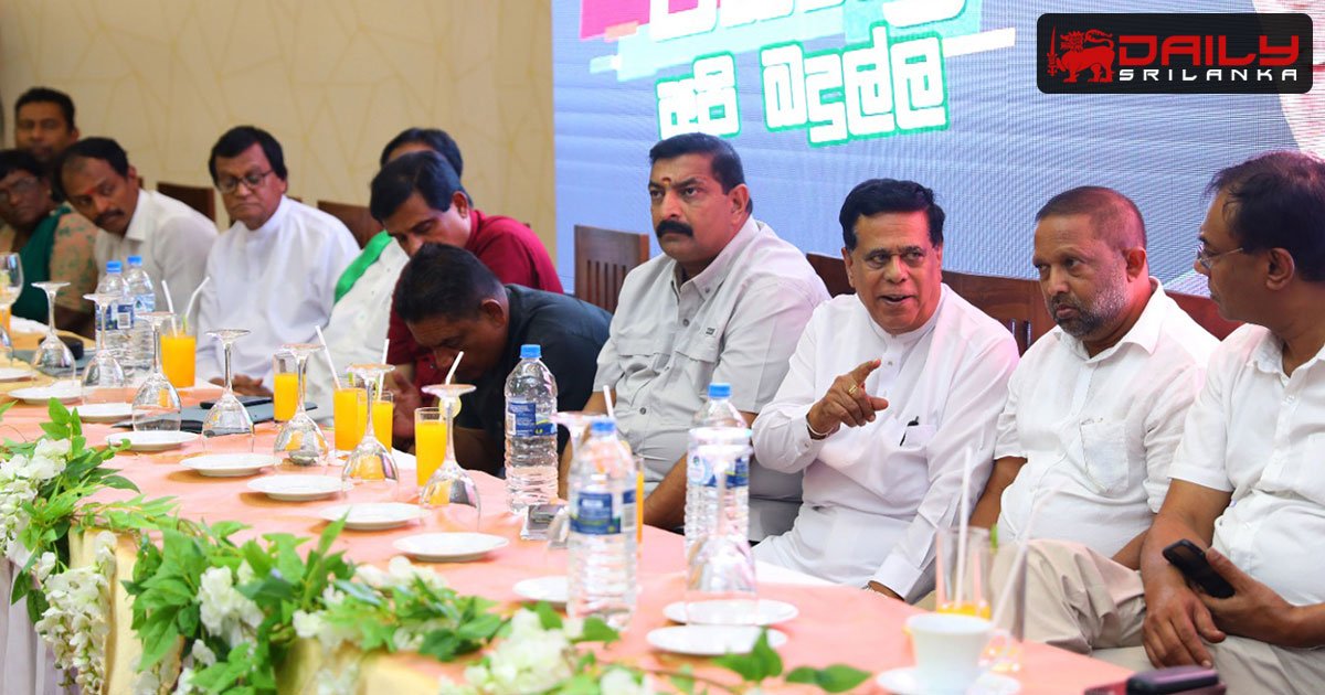 එජාප ,සජබ,පොහොට්ටු,ශ්‍රීලනිප සියලු දෙනා රනිල් දිනවන සටනට කැපවෙයි !