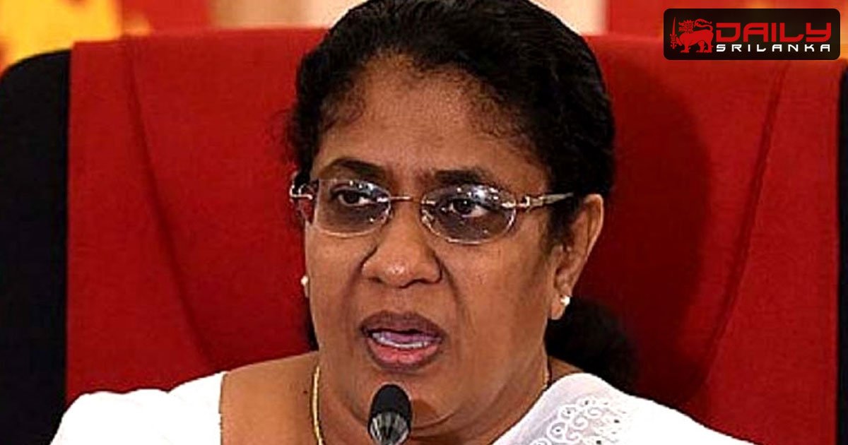 තලතා අතුකෝරළ මන්ත්‍රී ධූරයෙන් ඉවත් වෙයි.