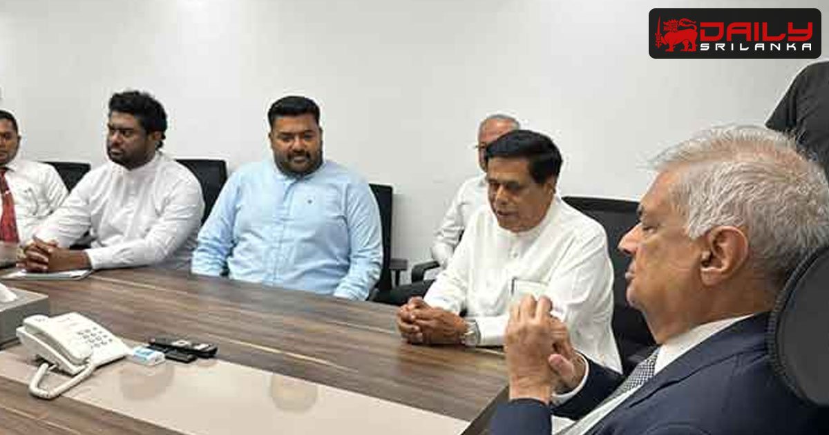 තවත් මන්ත්‍රීවරුන් දෙදෙනෙක් රනිල්ගෙ සහයට