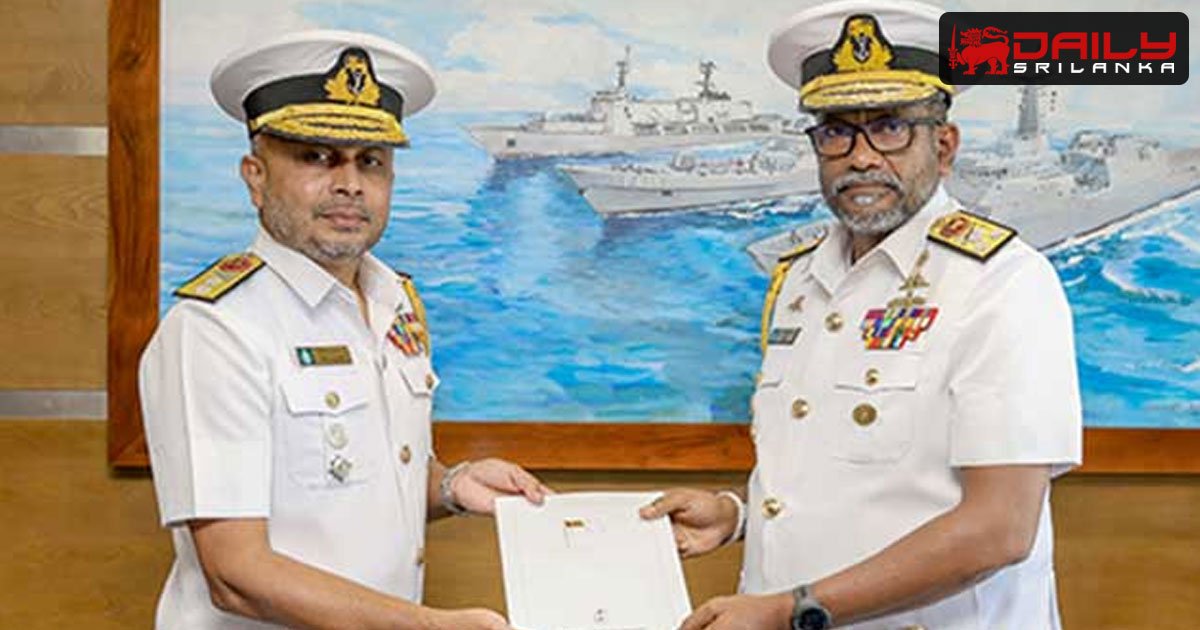 රියර් අද්මිරාල් කාංචන බානගොඩ නාවික හමුදාවේ නව මාණ්ඩලික ප්‍රධානී ලෙස පත් කරයි.