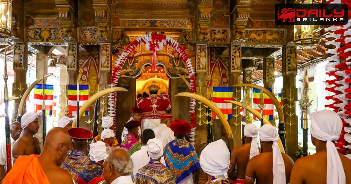 ‘සිරි දළදා වන්දනාවේ’ අවසන් දිනය අදයි