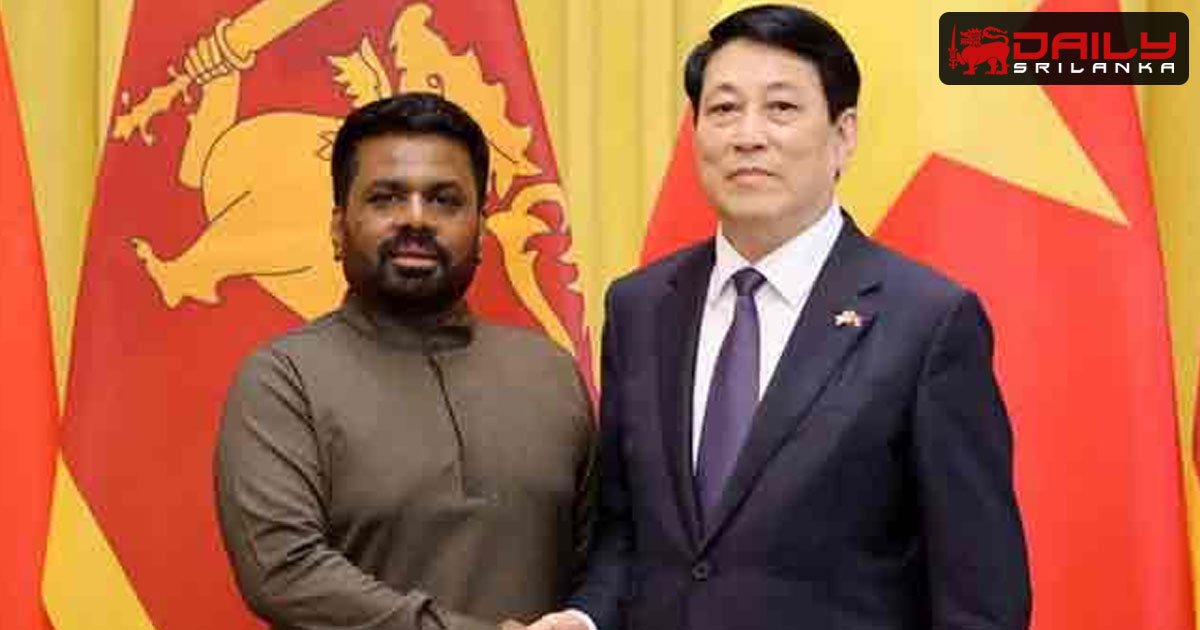 ජනාධිපති අනුර වියට්නාම ජනාධිපති හමුවෙයි
