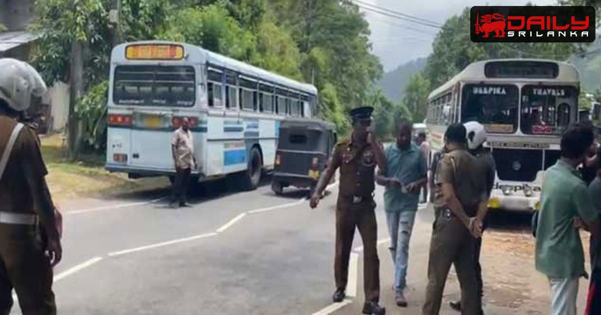 පොලිස් හදිසි පරීක්ෂාවේදී මගීන්ට අනතුරුදායක දුරගමන් බස් 11ක් හසුවෙයි