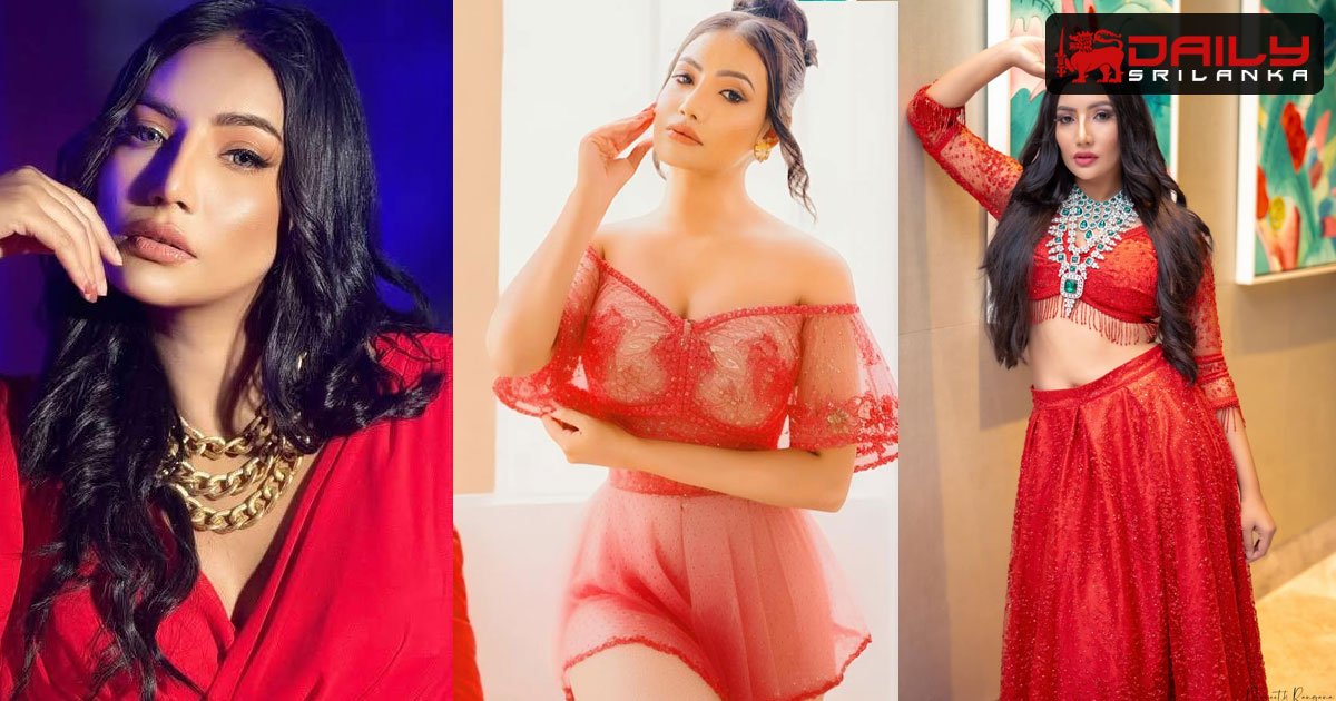 රතු පාටට එයාගෙ හැඩ බලන්නකෝ – ටීනා ශනෙල්