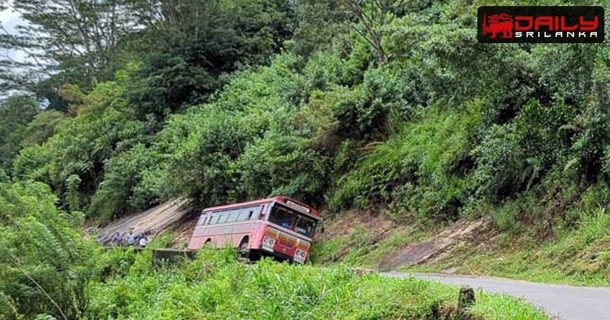 තවත් ලංගම බසයක් අනතුරට පත්වෙයි