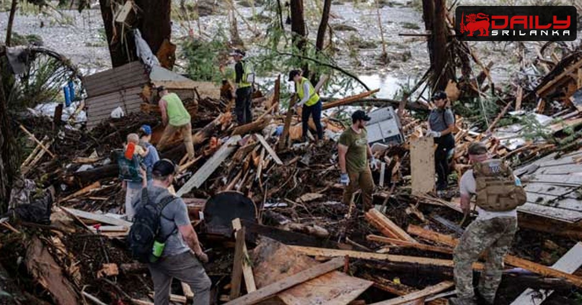 ටෙක්සාස් ප්‍රාන්තයට බලපෑ ජලගැලීමෙන් සිදුවූ මරණ ගණන 82 දක්වා ඉහළට