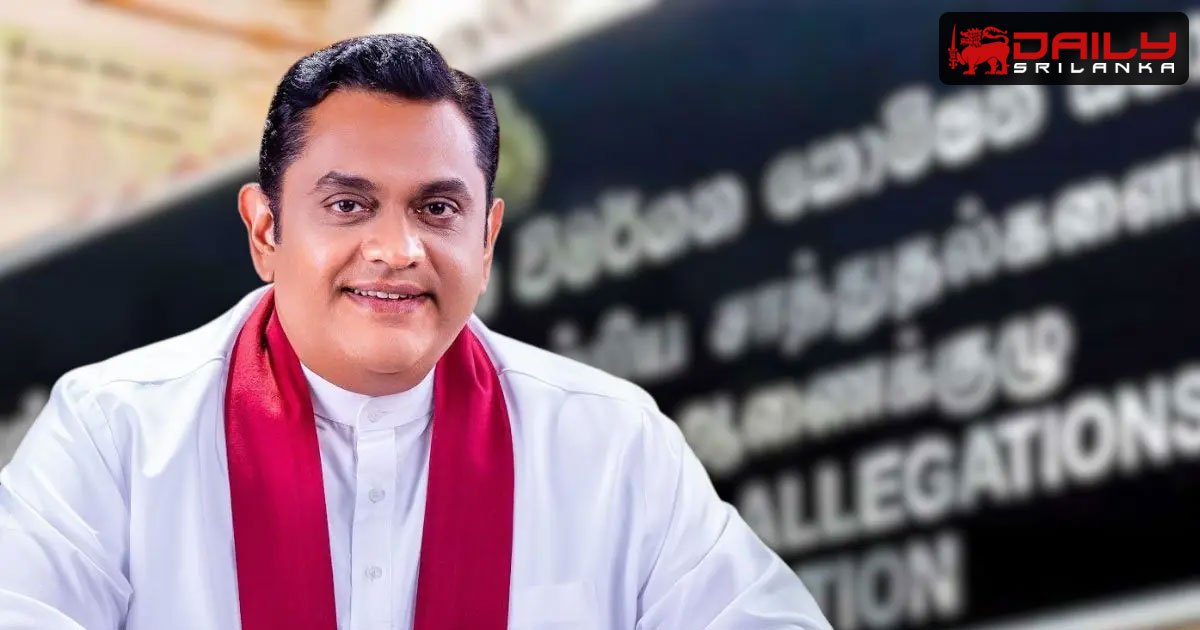 ශෂීන්ද්‍ර රාජපක්ෂ අල්ලස් කොමිසමෙන් අත්අඩංගුවට