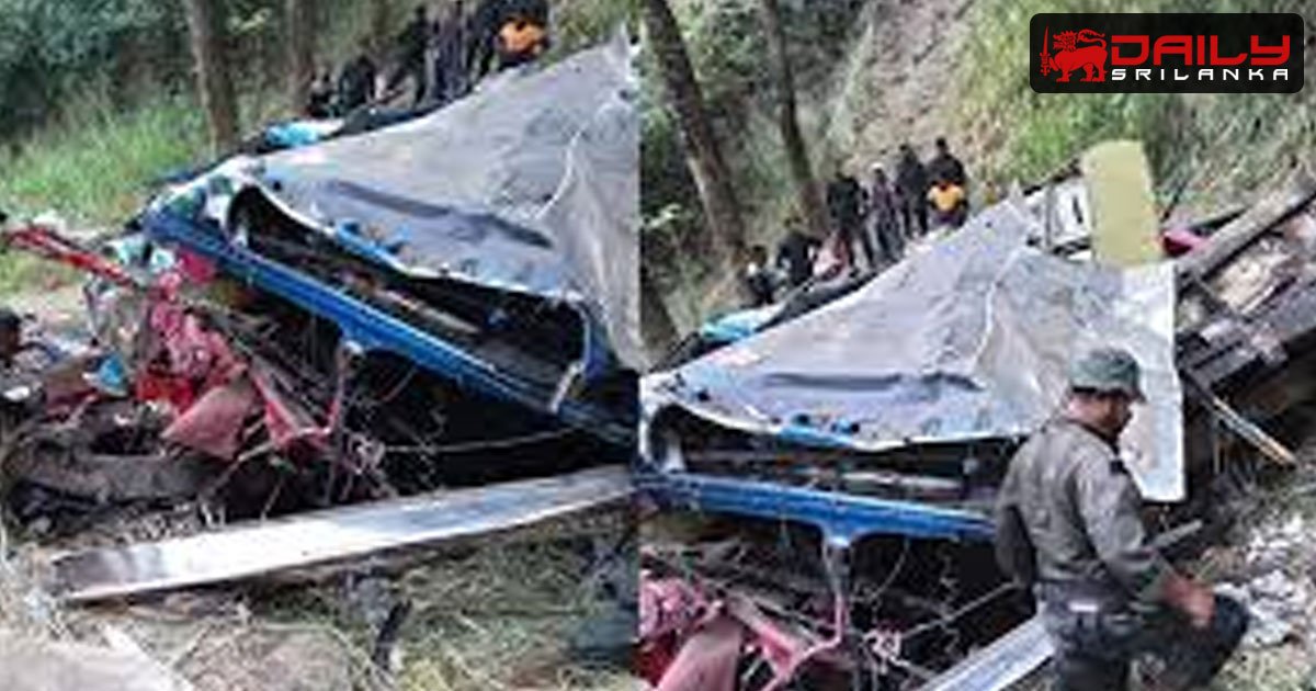 ඇල්ලේ දී අනතුරට පත් වූ බස්රිය පැමිණ ඇත්තේ හතරවැනි ගියරයේ – RMV පරීක්ෂණයෙන් හෙළිවෙයි