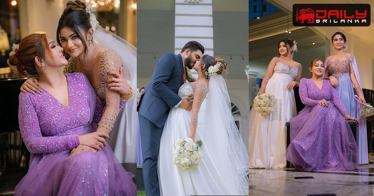 කේ.සුජීවාගේ ලොකු දුව අංජලීගේ මංගල දිනයේ ඔබ නොදුටු දසුන්