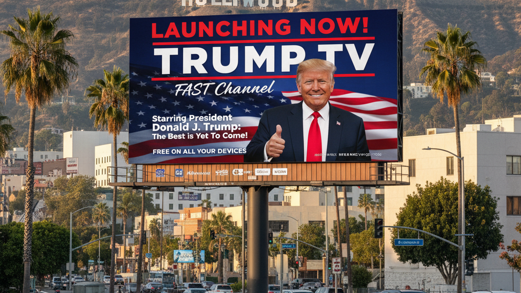 අමෙරිකානු ඉතිහාසයේ ප්‍රථම වතාවට “Trump TV” රාජ්‍ය මාධ්‍ය නාලිකාවක් අරඹයි